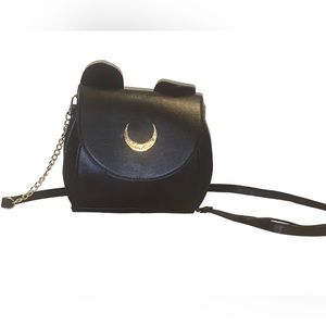 Sailor Moon Luna Black Cat small purse crossbody